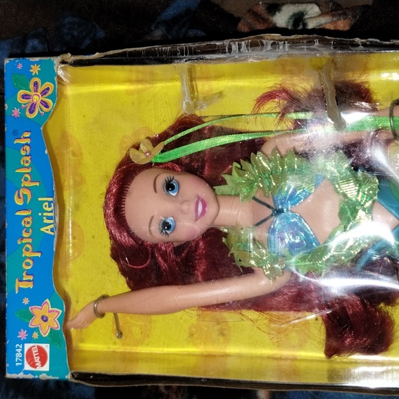 Disney Little Mermaid Ariel and Prince Eric Vintage 1997 Doll Lot - Picture 3 of 17